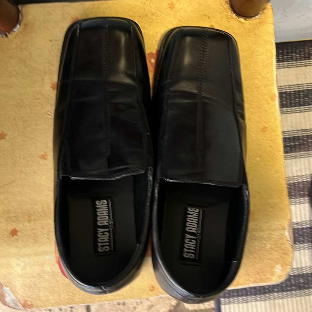 Boys black dress shoes